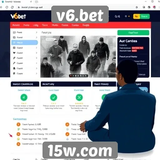 Interface e usabilidade do site v6.bet avaliada